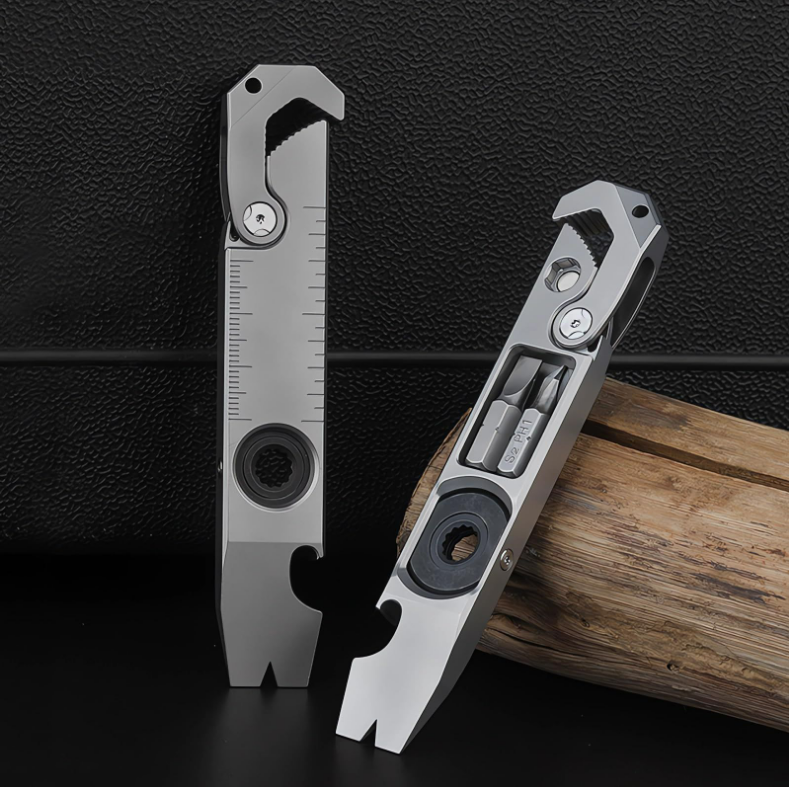 Edc Every Day Carry おもちゃ - Lightweight Titanium EDC Pry Bar Tool