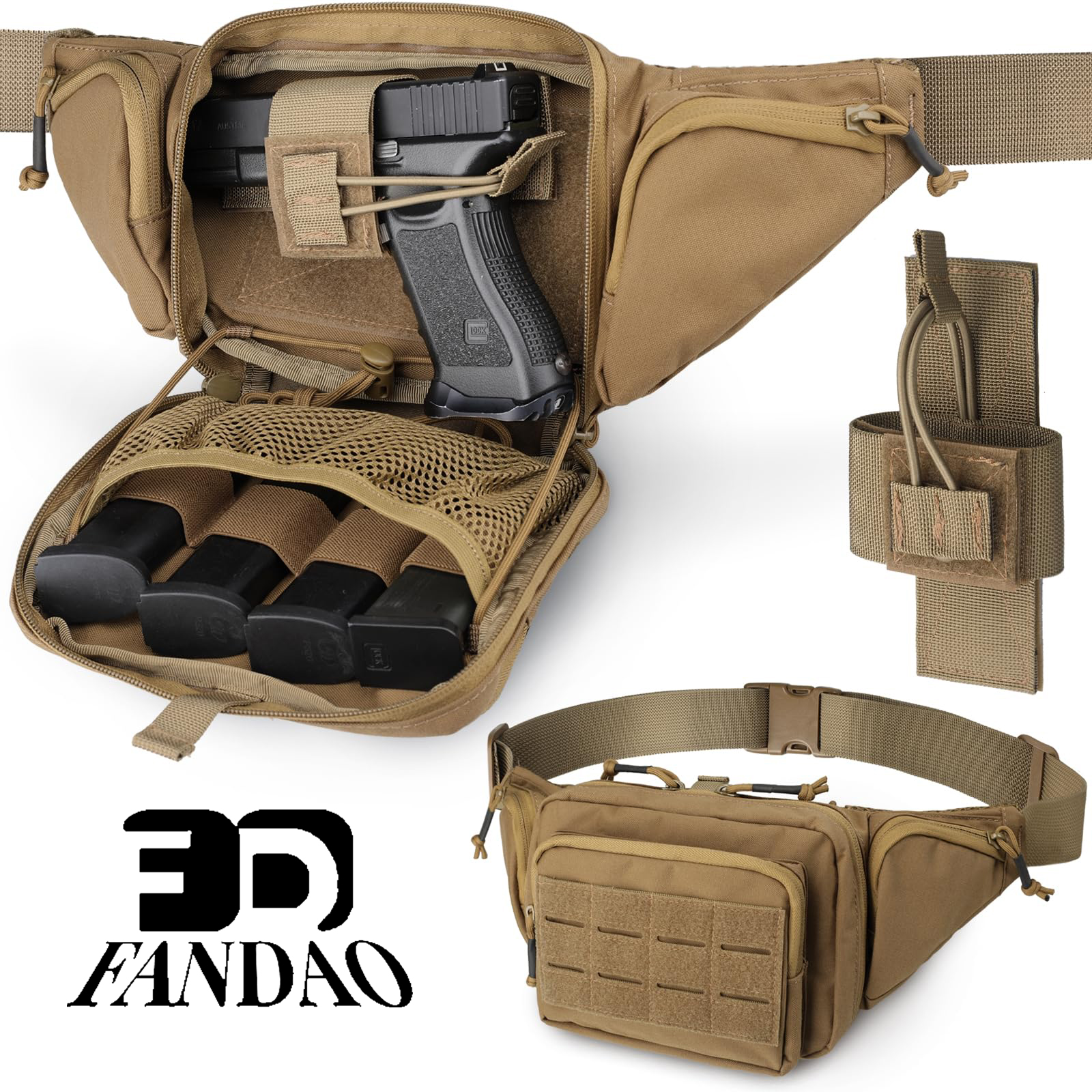 Edc Carry Fanny Pack - Tactical Concealed Carry Fanny Pack Pistol