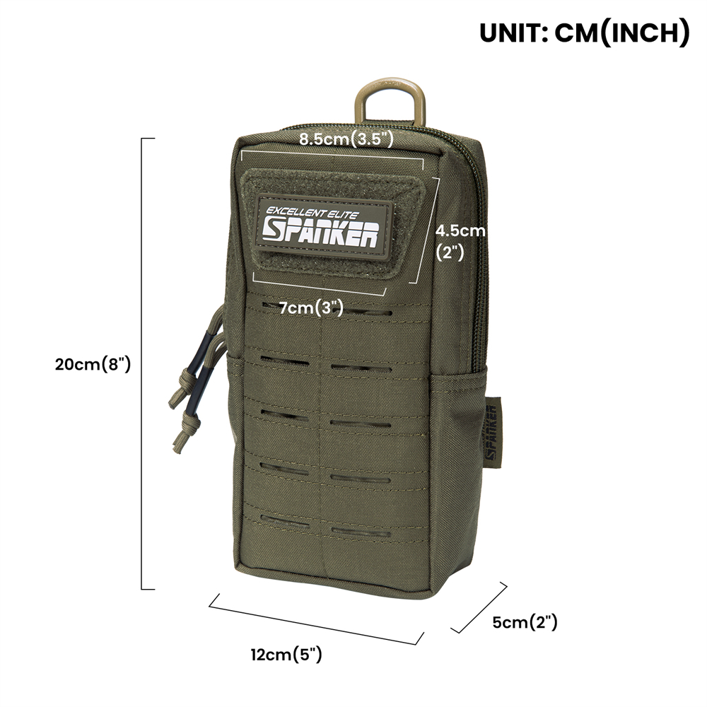 Tactical Molle Waist Bag Outdo - đánh giá và giá Edc Carry Items
