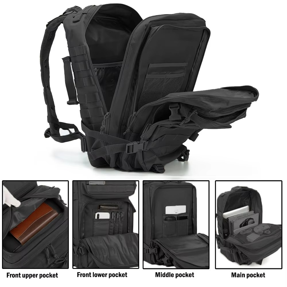 30L/50L Man Tactical Backpacks - đánh giá và giá Edc Carry Items