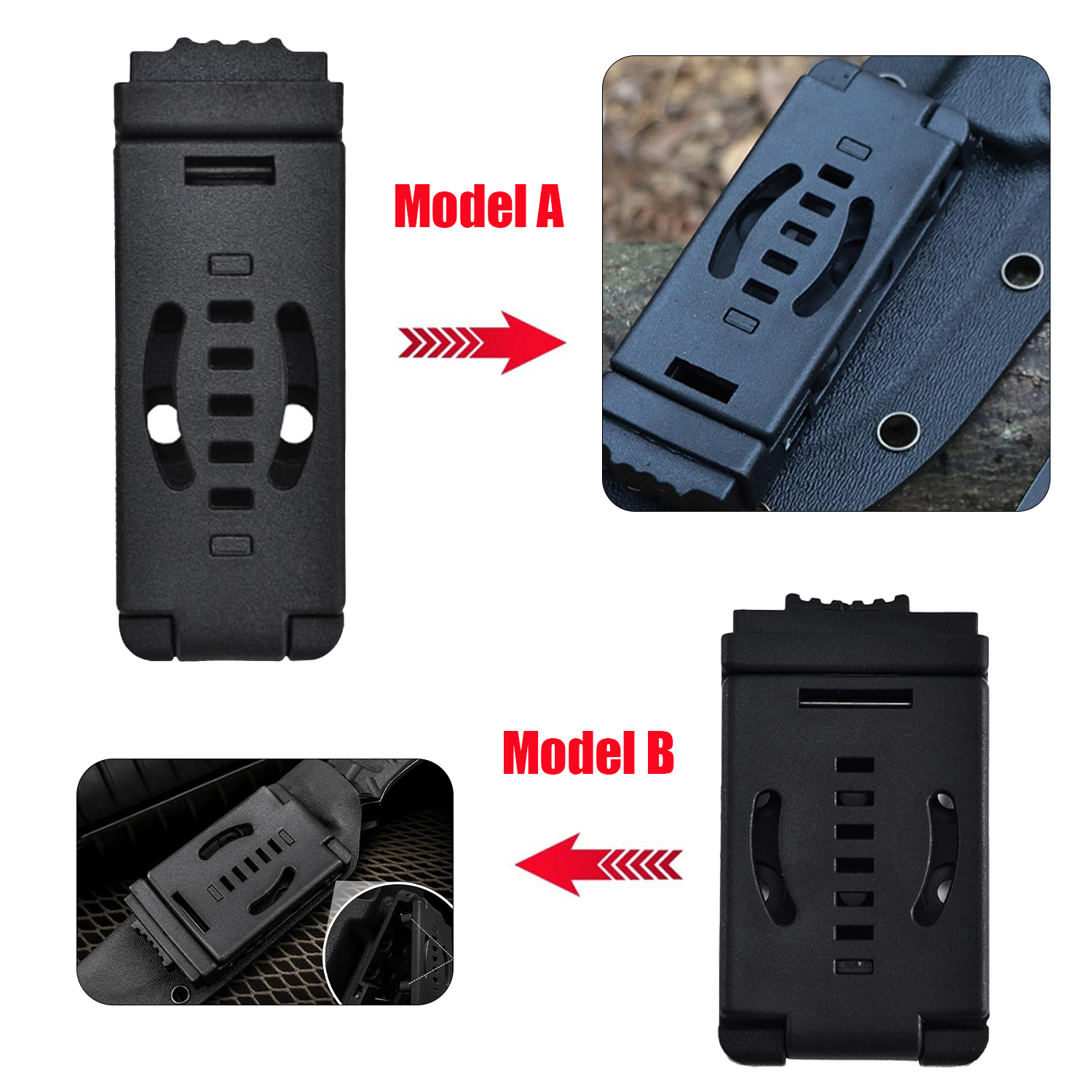 Tactical Knife Clip Holster -  - đánh giá và giá Edc Carry Belt
