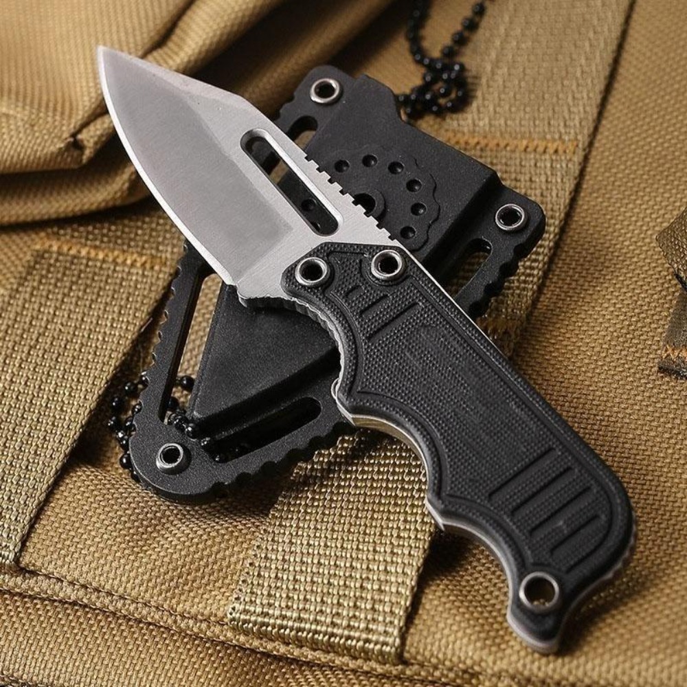 Portable Neck Knife with Kydex - đánh giá và giá Edc Carry Fixed Blade Knife