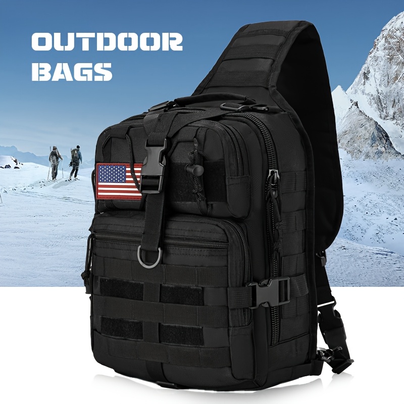 1pc 6.6gal Tactical Sling Back - đánh giá và giá Edc Carry Backpack
