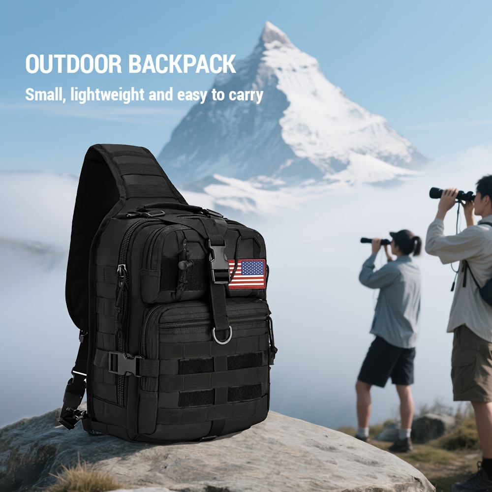 1pc 6.6gal Tactical Sling Back - đánh giá và giá Edc Carry Backpack