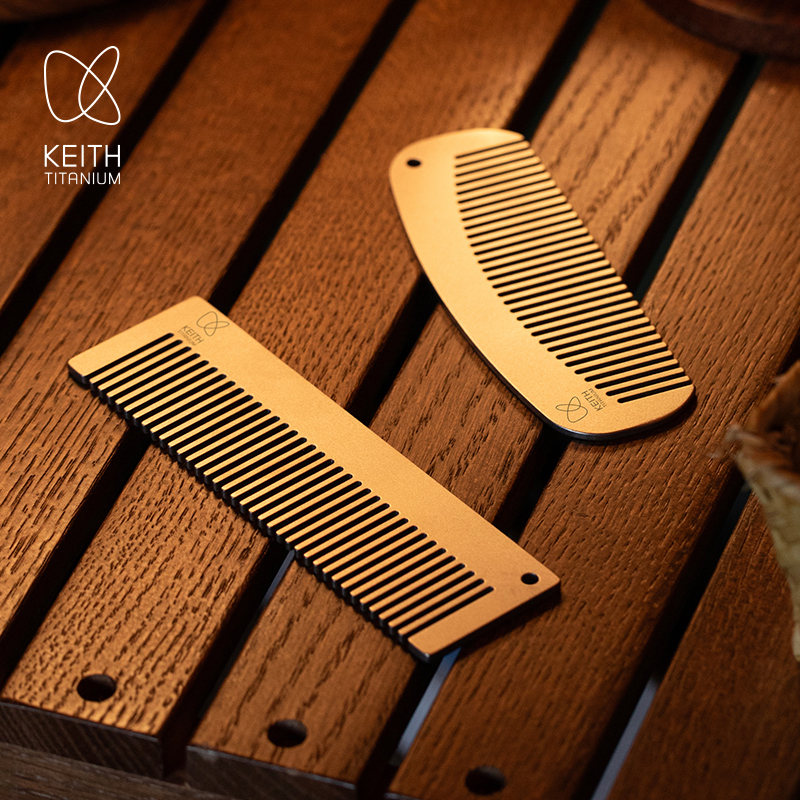 KEITH Titanium Purse Comb for  - đánh giá và giá Comb Pocket Titanium
