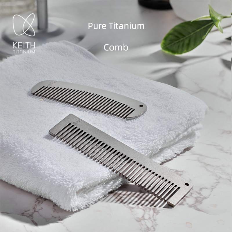 KEITH Titanium Purse Comb for  - đánh giá và giá Comb Pocket Titanium