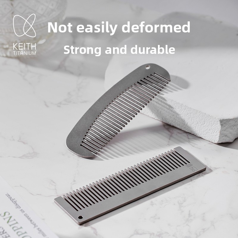 KEITH Titanium Purse Comb for  - đánh giá và giá Comb Pocket Titanium