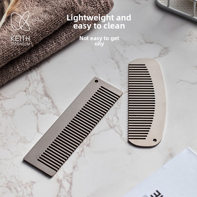 KEITH Titanium Purse Comb for  - đánh giá và giá Comb Pocket Titanium