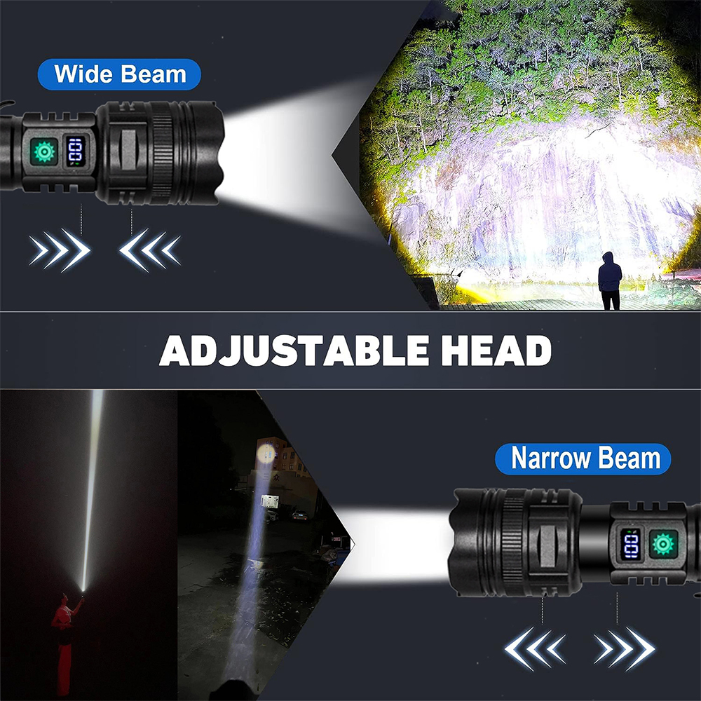 High Power LED Flashlight USB  - đánh giá và giá Edc Carry Pen