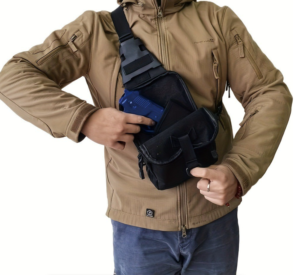 Tactical Sling Bag Concealed C - đánh giá và giá Edc Carry Fanny Pack