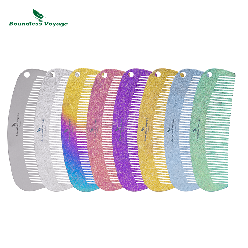 Boundless Voyage Titanium Comb - đánh giá và giá Comb Pocket Titanium