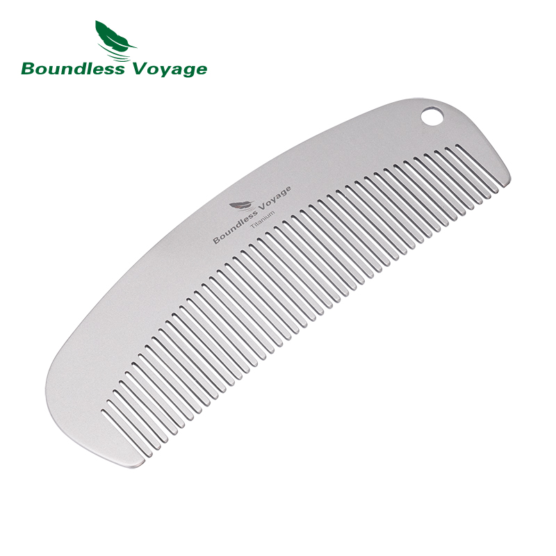Boundless Voyage Titanium Comb - đánh giá và giá Comb Pocket Titanium