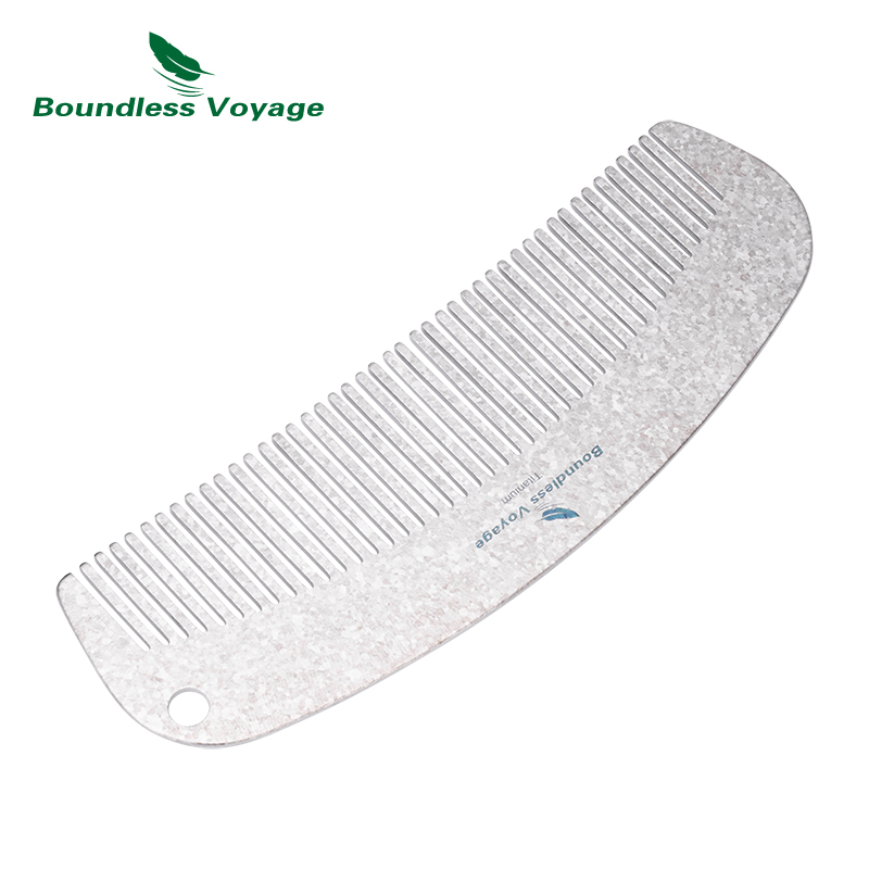 Boundless Voyage Titanium Comb - đánh giá và giá Comb Pocket Titanium