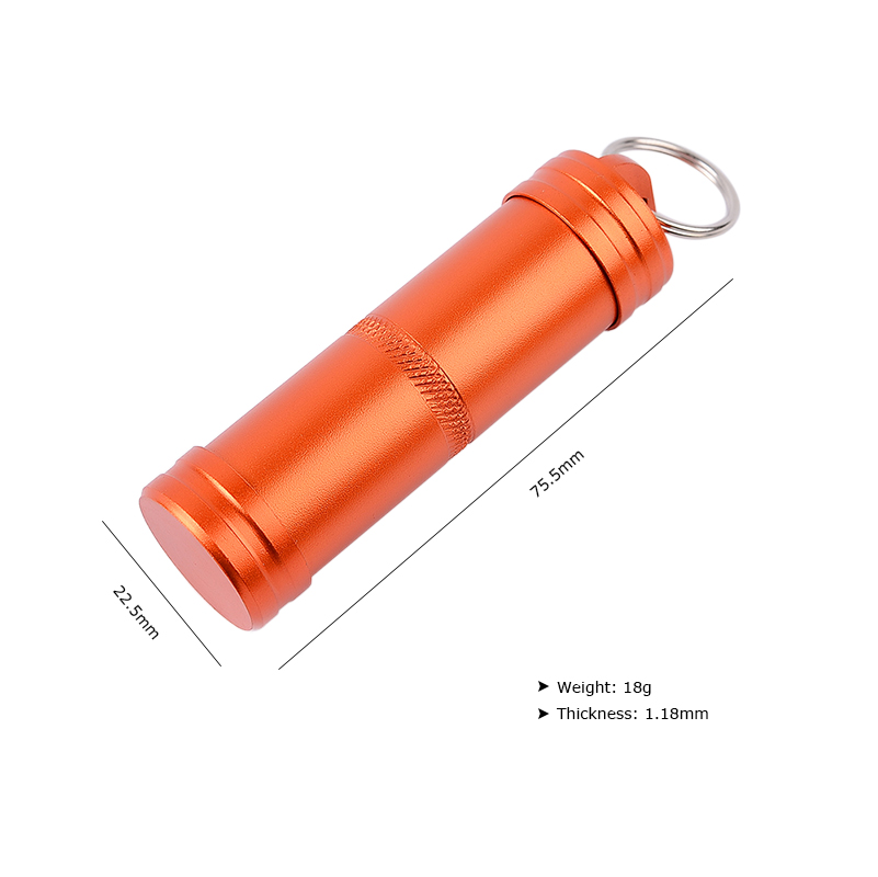 Waterproof Airtight Watertight - đánh giá và giá Pill Fob Capsule