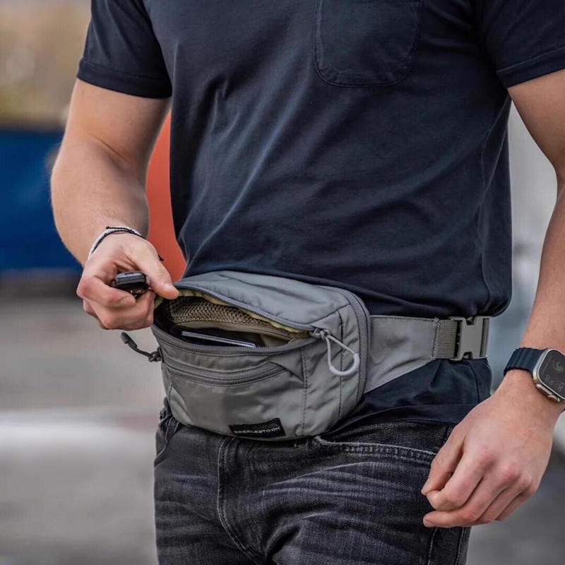 Mens Belt Bag with Adjustable  - đánh giá và giá Edc Carry Fanny Pack
