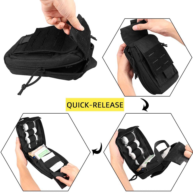 Tactical Molle First Aid Kit M - đánh giá và giá Edc Carry Items