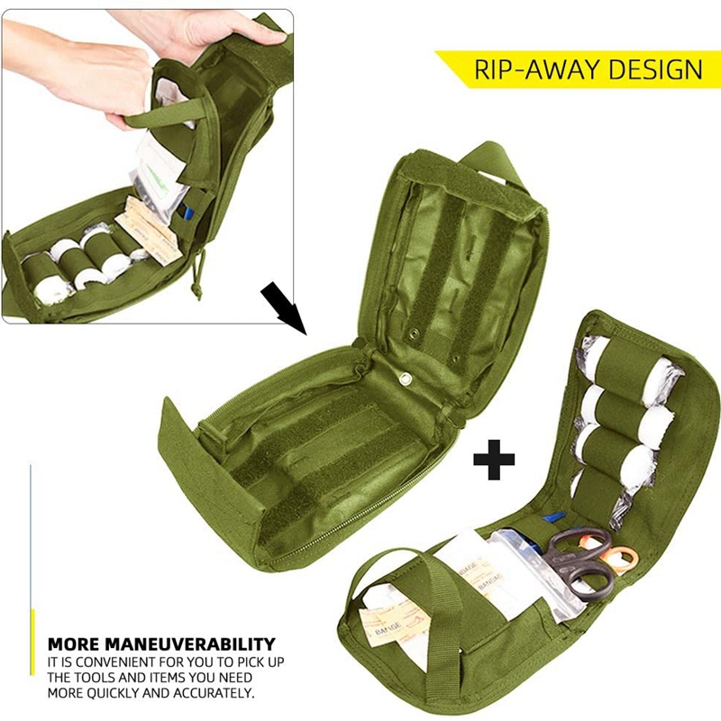 Tactical Molle First Aid Kit M - đánh giá và giá Edc Carry Items