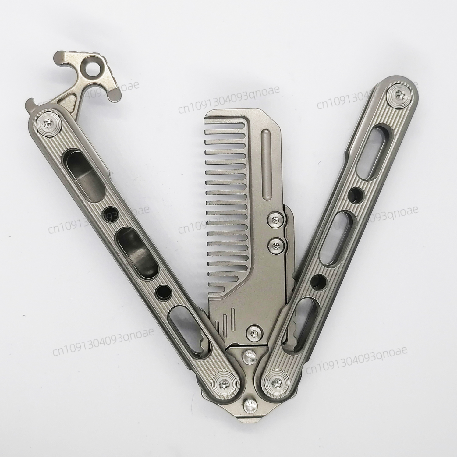 Titanium Alloy Comb EDC Pocket - đánh giá và giá Comb Pocket Titanium