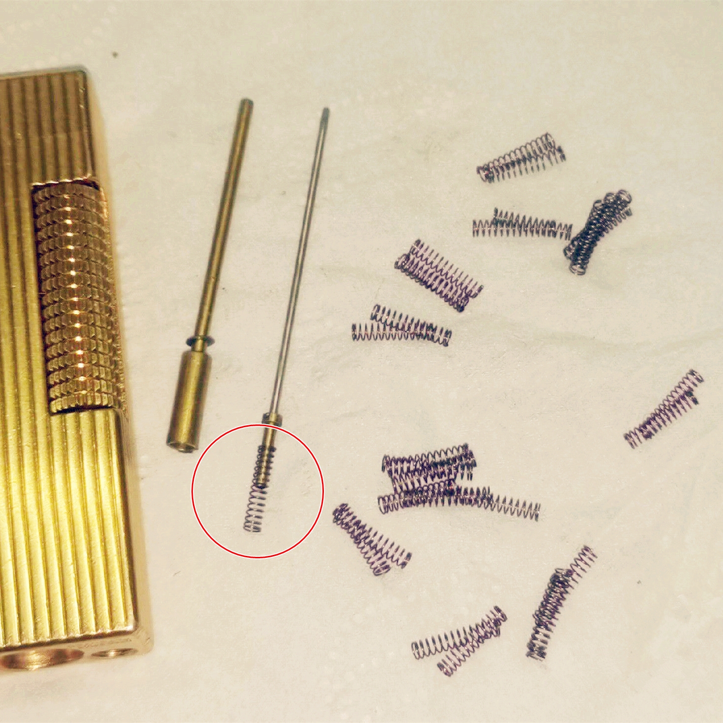 Metal Gas Nozzle Needle Spring - đánh giá và giá Lighter Insert Zippo