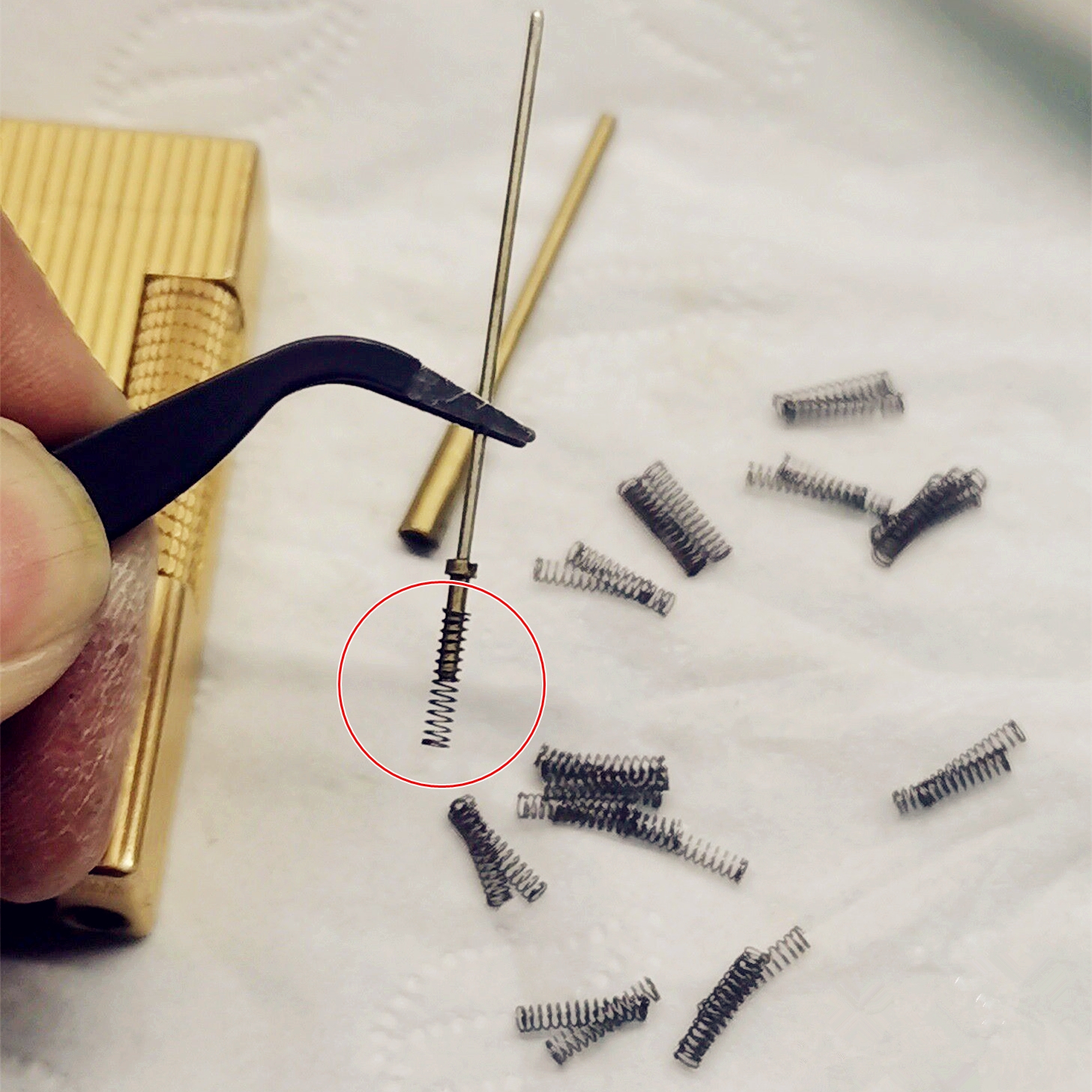 Metal Gas Nozzle Needle Spring - đánh giá và giá Lighter Insert Zippo