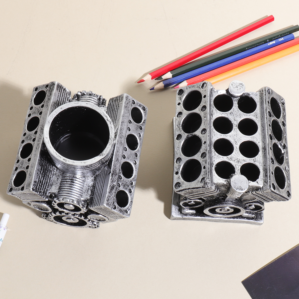 Car Engine Model Pen Holder, V - đánh giá và giá Edc Carry Pen