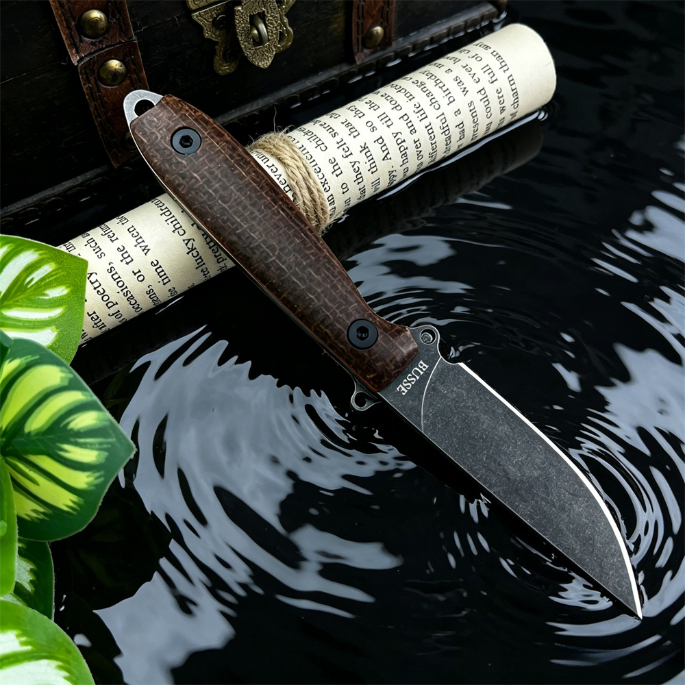 Micarta Grip Fixed Blade EDC K - đánh giá và giá Edc Carry Fixed Blade Knife