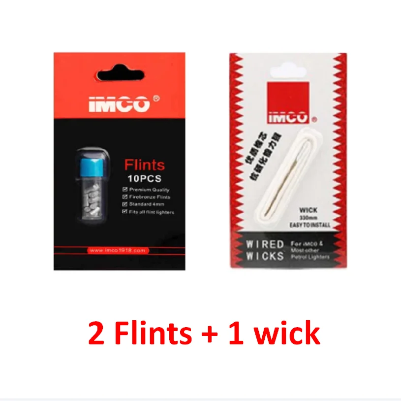 ( 2 pieces/lot ) Original IMCO - đánh giá và giá Lighter Insert Zippo