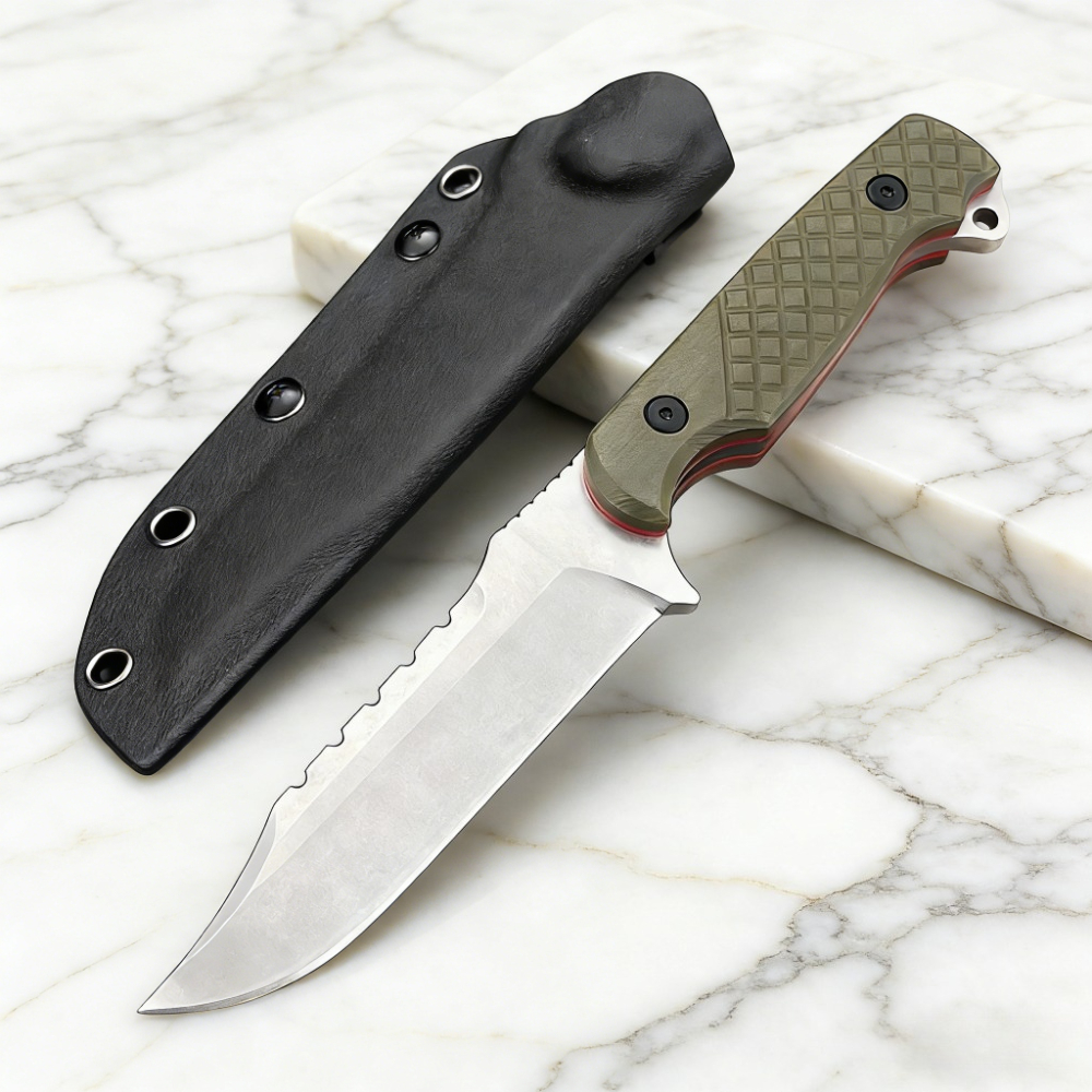 Multi-purpose Full Tang Fixed  - đánh giá và giá Edc Carry Fixed Blade Knife