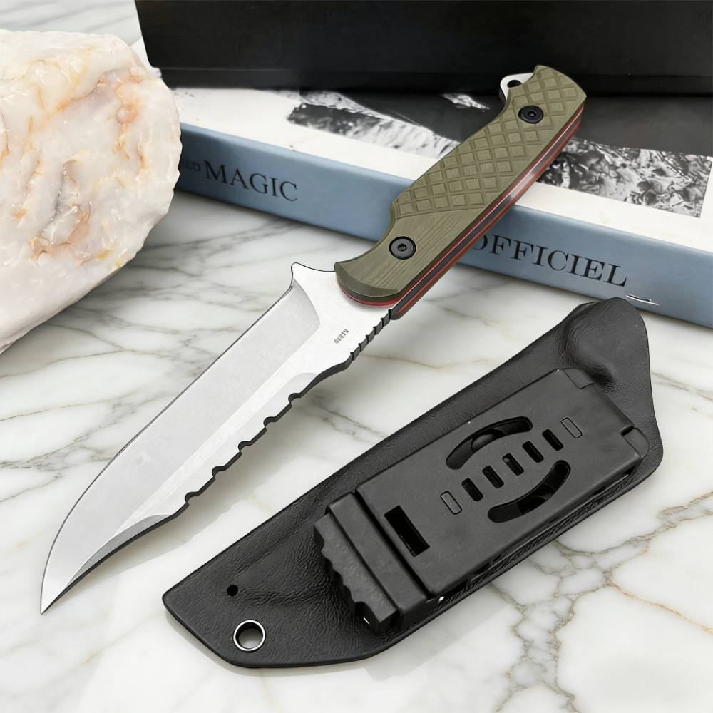 Multi-purpose Full Tang Fixed  - đánh giá và giá Edc Carry Fixed Blade Knife
