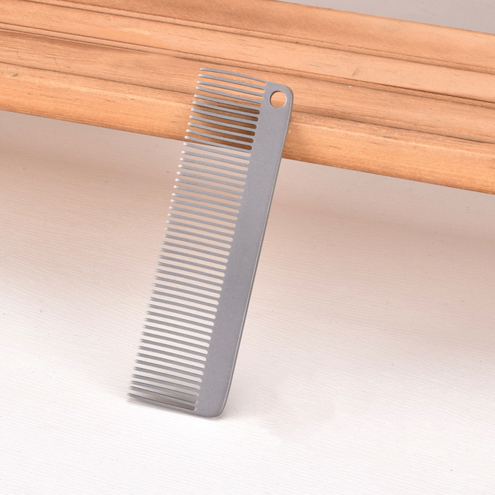Titanium Comb  Portable Campin - đánh giá và giá Comb Pocket Titanium