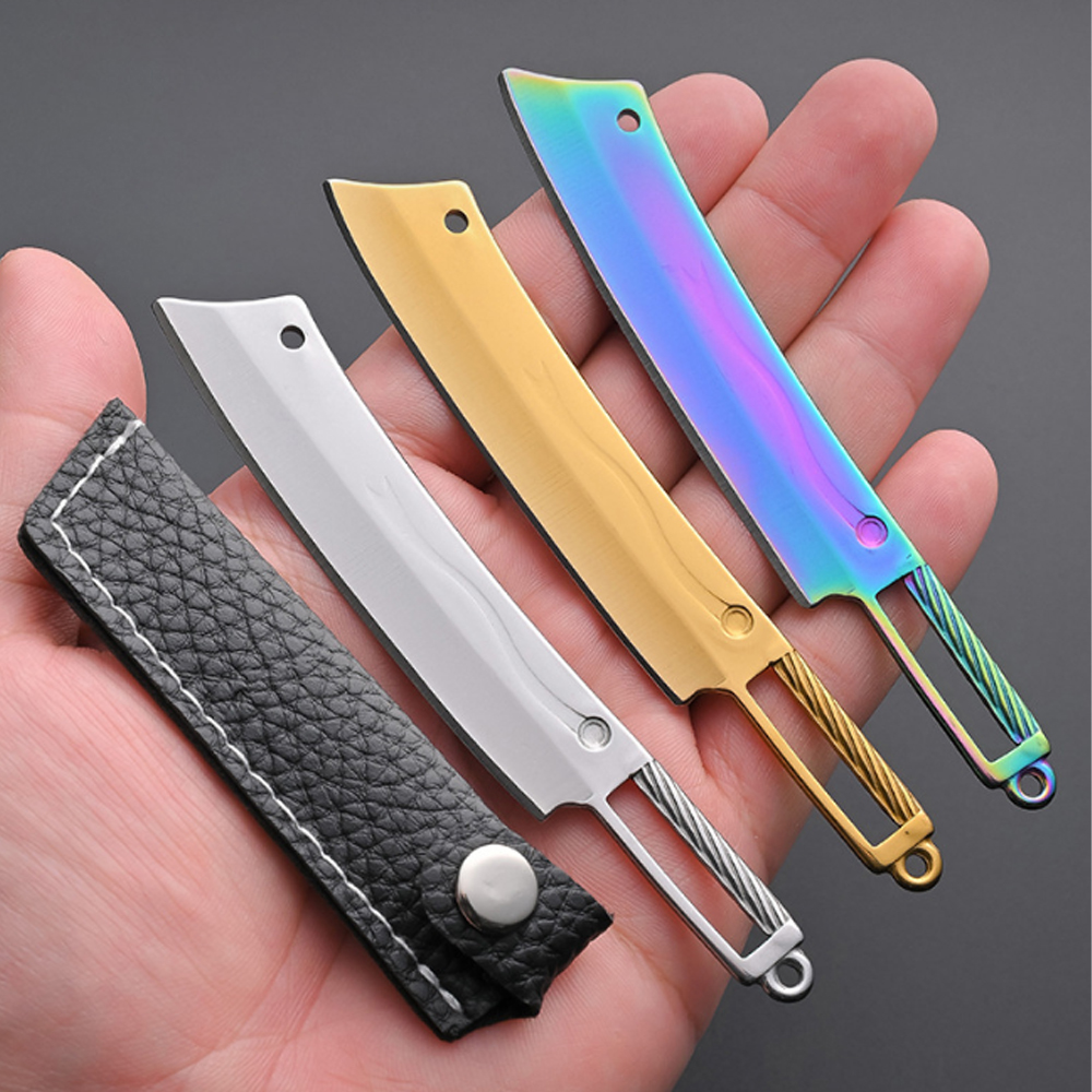 Titanium Mini Knife - Portable - đánh giá và giá Edc Every Day Carry おもちゃ