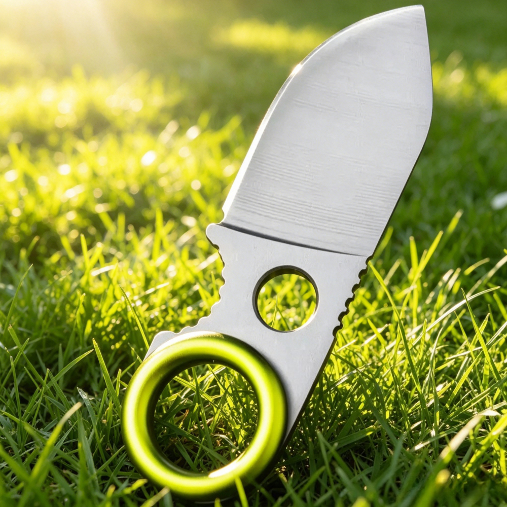 Mini EDC Ring Fixed Blade Knif - đánh giá và giá Edc Carry Fixed Blade Knife