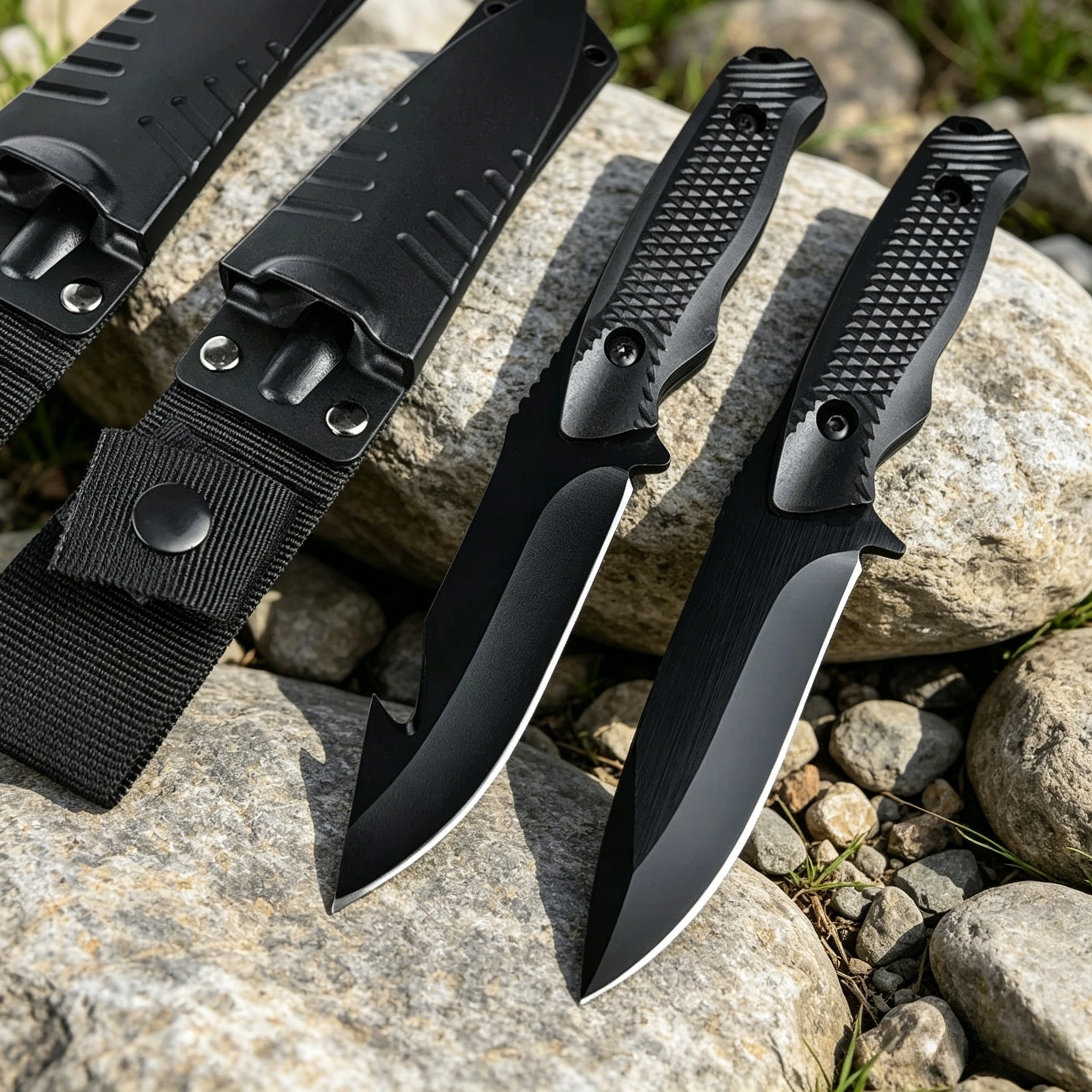 Outdoor Jungle Hunting Knife 5 - đánh giá và giá Edc Every Day Carry おもちゃ