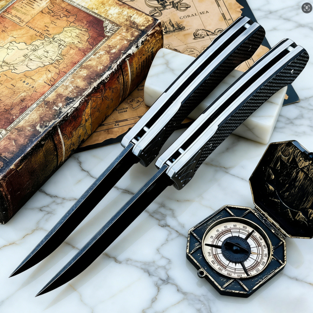 D2 Steel Folding Knife with Ca - đánh giá và giá Edc Every Day Carry おもちゃ