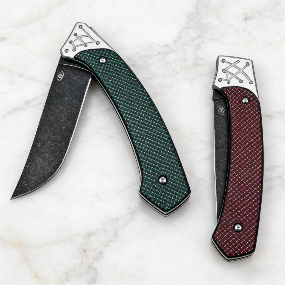 D2 Steel Folding Knife with Ca - đánh giá và giá Edc Every Day Carry おもちゃ