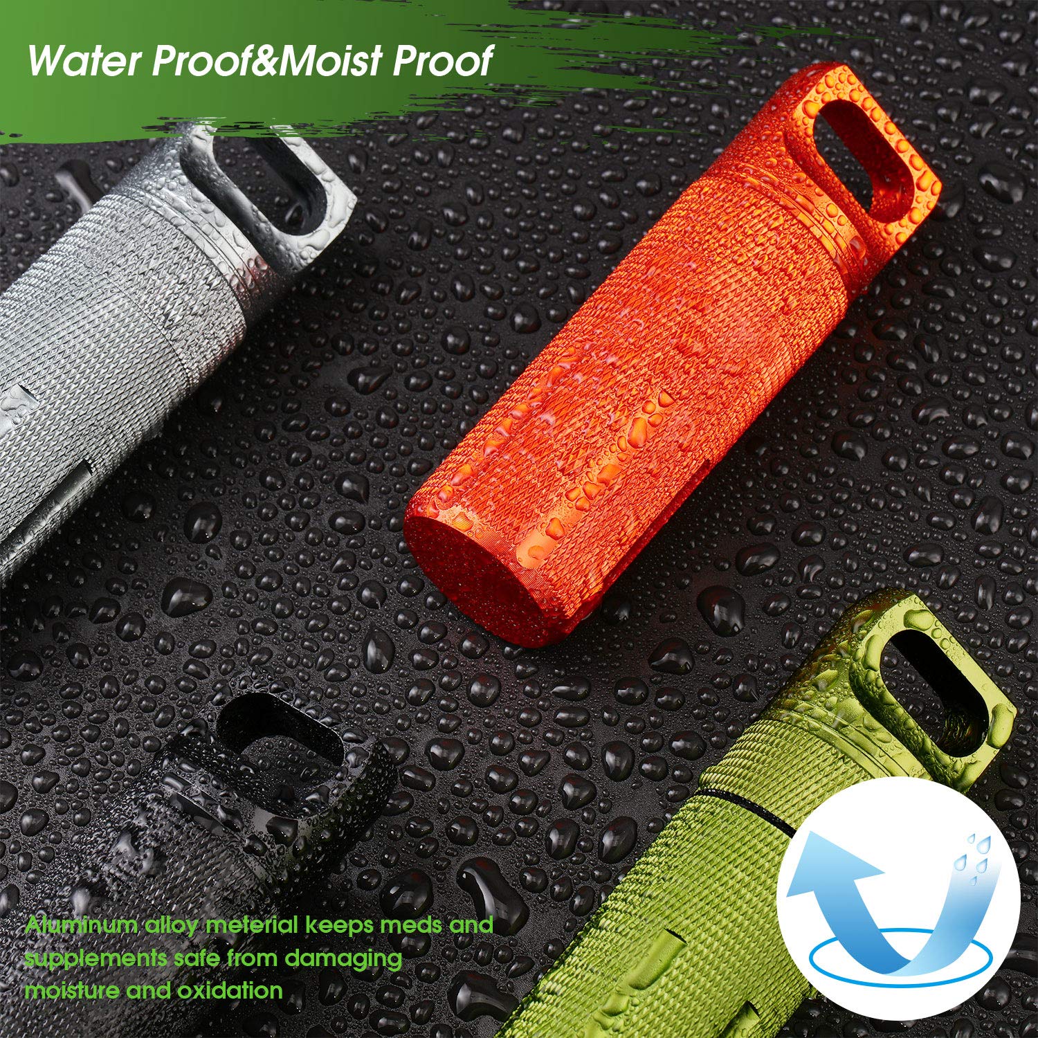 1Pack Aluminum Outdoor Dry Con - đánh giá và giá Pill Fob Capsule