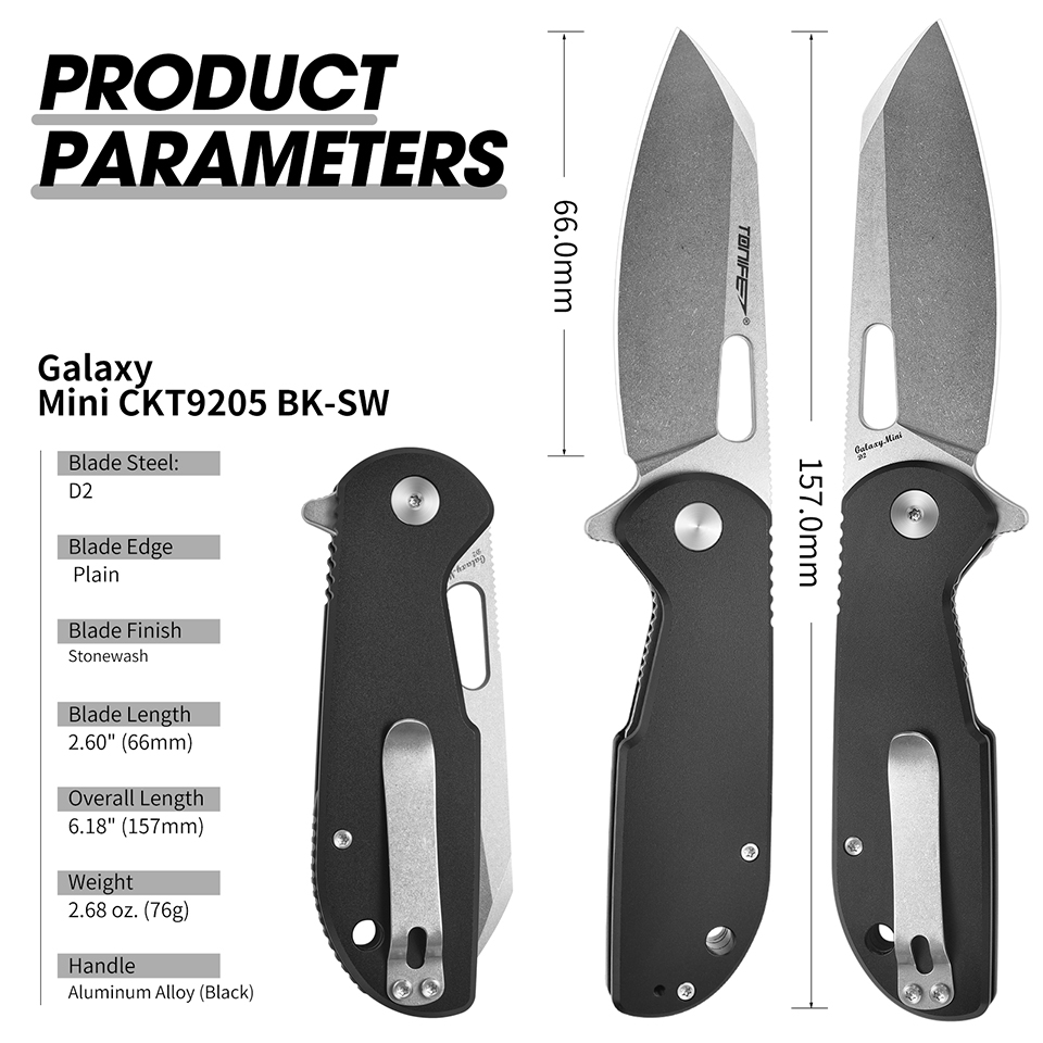 TONIFE Galaxy Mini CKT9205 Fol - đánh giá và giá Edc Every Day Carry おもちゃ