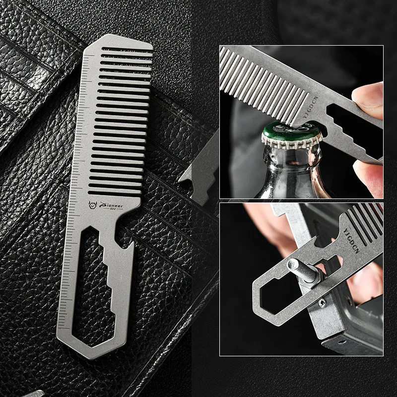 New Titanium Alloy Comb Multi  - đánh giá và giá Comb Pocket Titanium