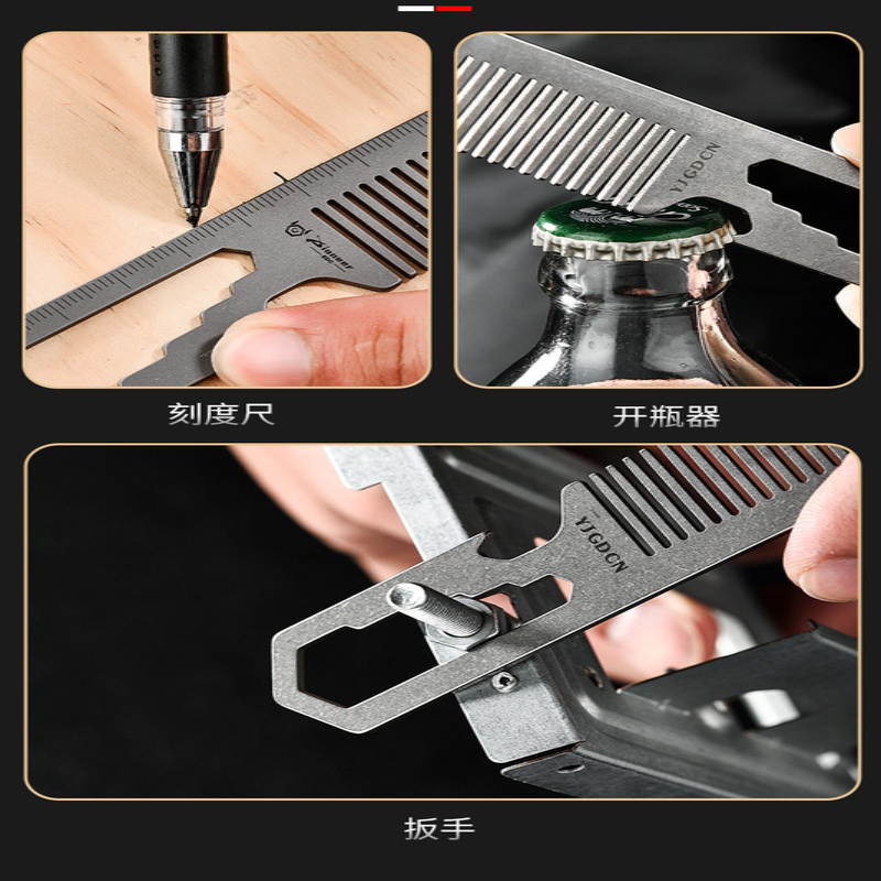New Titanium Alloy Comb Multi  - đánh giá và giá Comb Pocket Titanium