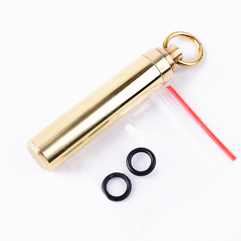 1 PC Solid Brass Waterproof Pi - đánh giá và giá Pill Fob Capsule