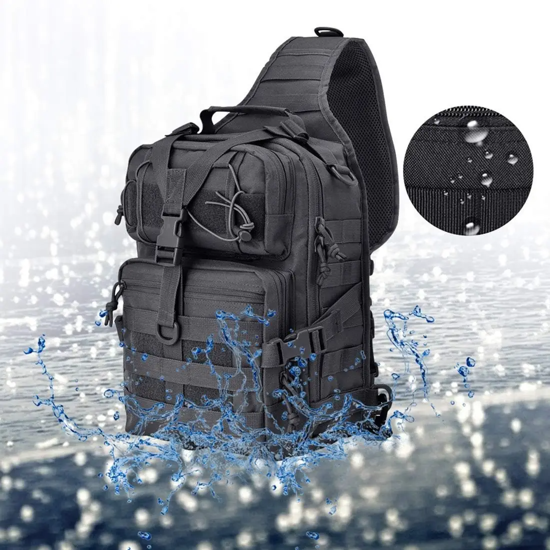Tactical Sling Backpack Should - đánh giá và giá Edc Carry Backpack