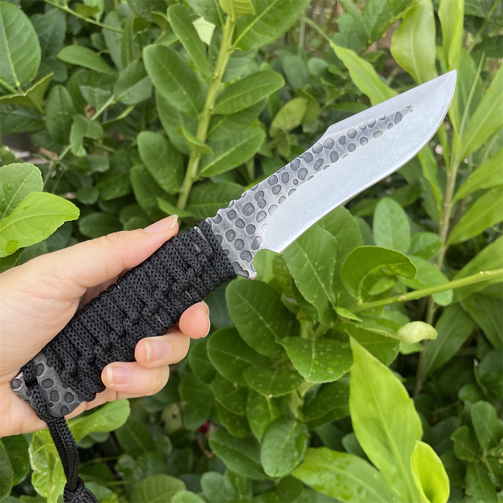 Forged 8cr13mov Blade Pocket k - đánh giá và giá Edc Carry Fixed Blade Knife