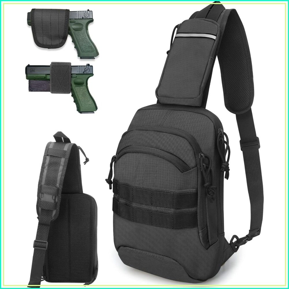 Tactical Sling Chest Bag EDC S - đánh giá và giá Edc Carry Backpack
