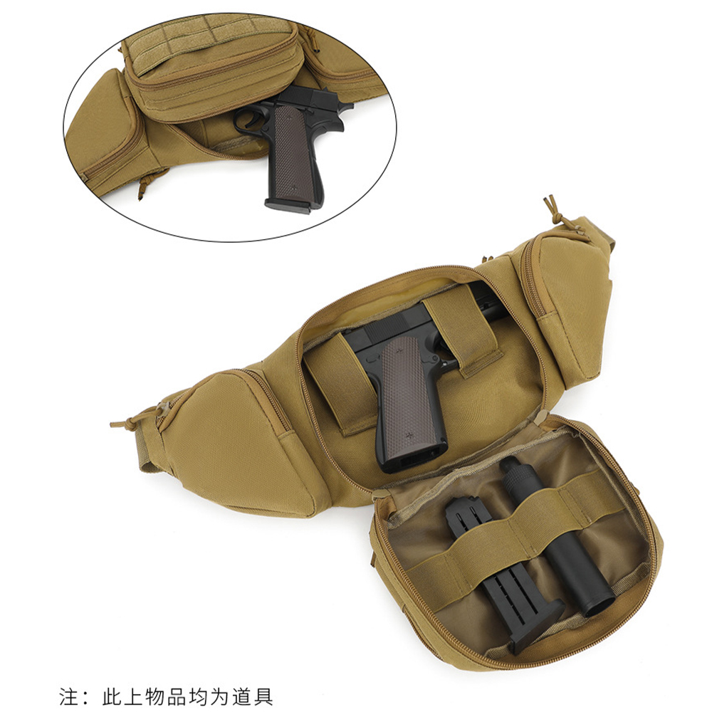 Tactical Fanny Pack Bag Concea - đánh giá và giá Edc Carry Fanny Pack