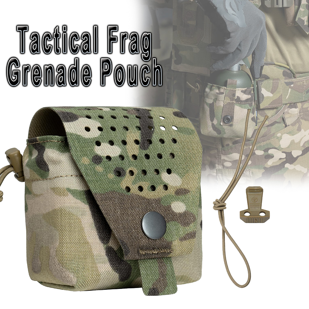 Tactical M67 Frag Grenade Pouc - đánh giá và giá Edc Carry Backpack