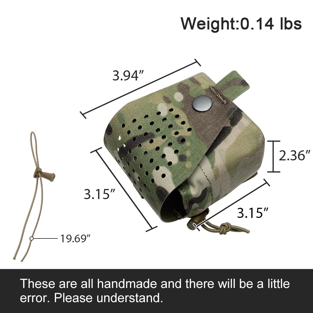 Tactical M67 Frag Grenade Pouc - đánh giá và giá Edc Carry Backpack