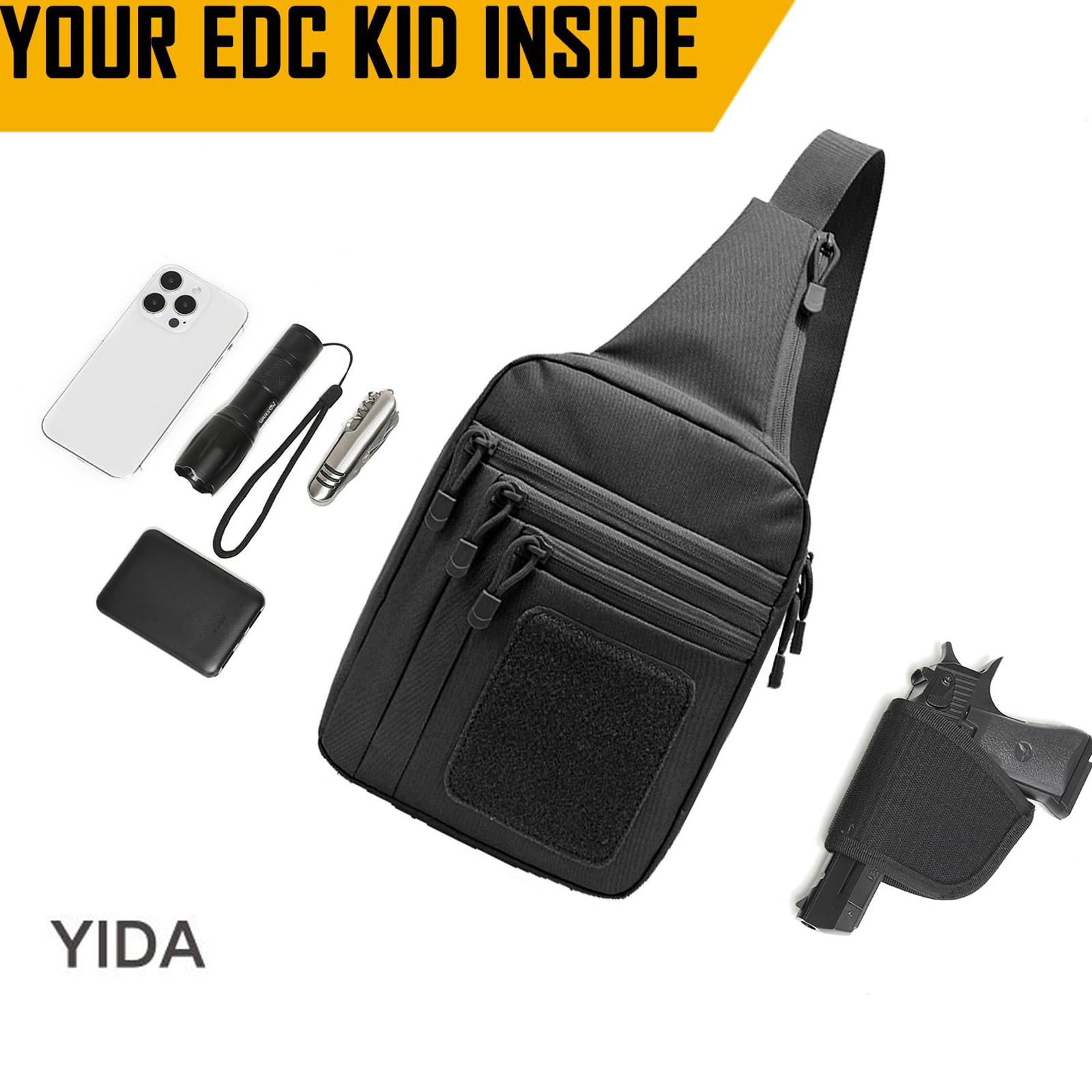 Concealed Carry Crossbody Bag  - đánh giá và giá Edc Carry Items