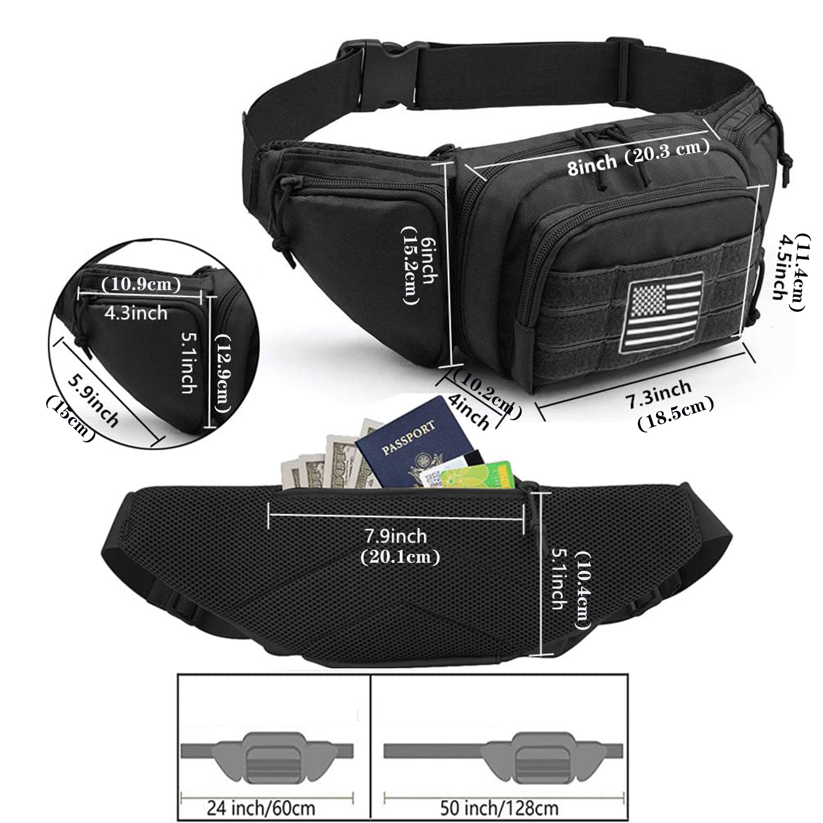 Tactical Fanny Pack Gun Holste - đánh giá và giá Edc Carry Fanny Pack